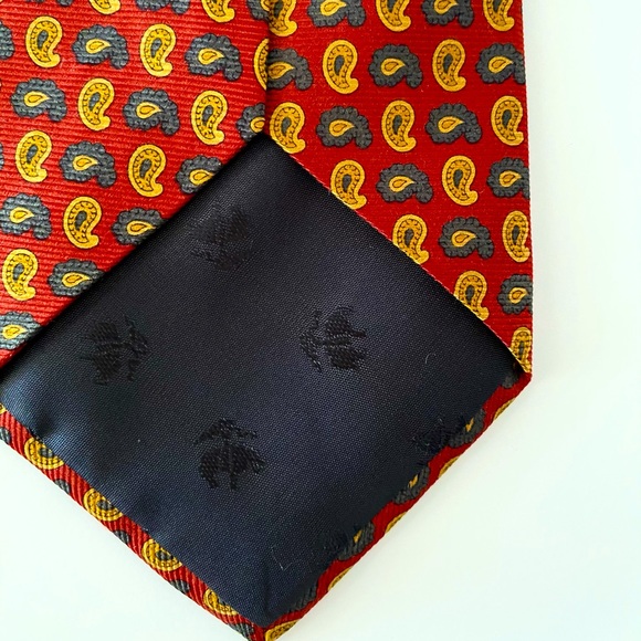 Brooks Brothers Paisley Silk Tie - Picture 7 of 8